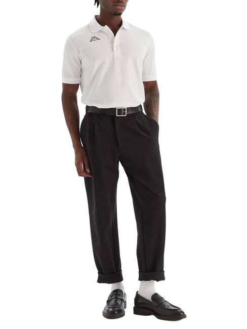 LOGO polo &agrave; manches courtes blanc - chemise polo