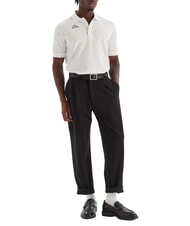 KAPPA LOGO polo &agrave; manches courtes blanc - chemise polo - 4