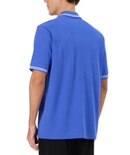 KAPPA LOGO polo &agrave; manches courtes bleu royal - blanc - chemise polo - 4