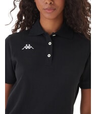 KAPPA LOGO polo &agrave; manches courtes noir - chemise polo - 2