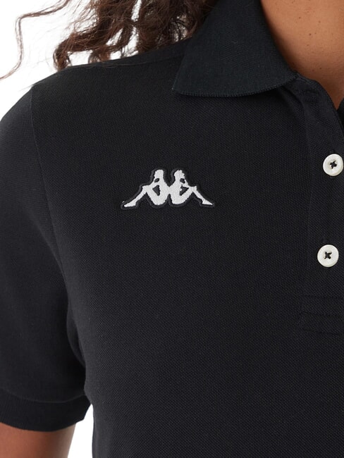 LOGO polo &agrave; manches courtes noir - chemise polo