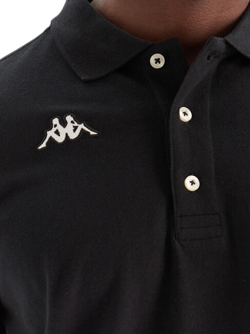 LOGO polo &agrave; manches courtes noir - chemise polo