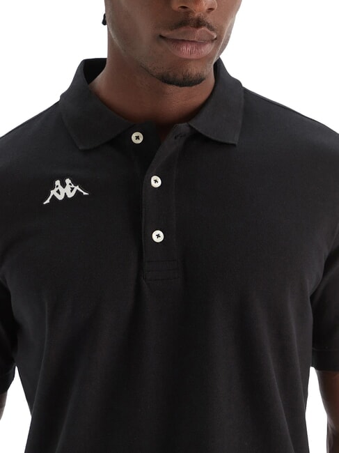 LOGO polo &agrave; manches courtes noir - chemise polo
