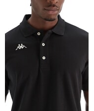 KAPPA LOGO polo &agrave; manches courtes noir - chemise polo - 3