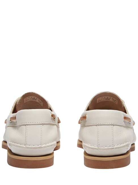 CLASSIC BOAT  Chaussures bateau en cuir beige clair - Chaussures Femme