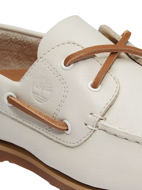 CLASSIC BOAT  Chaussures bateau en cuir beige clair - Chaussures Femme