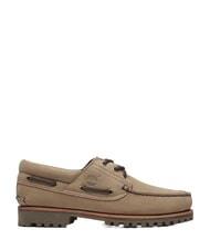 TIMBERLAND AUTHENTIC  Chaussures bateau en cuir taupe - Chaussures Homme - 3