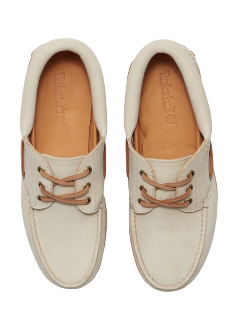 AUTHENTIC  Chaussures bateau en cuir beige clair - Chaussures Homme