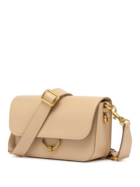 MEG Sac bandouli&egrave;re en cuir cr&egrave;me - Sacs pour Femme