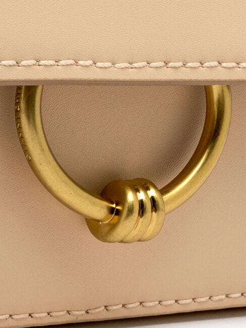 MEG Sac bandouli&egrave;re en cuir cr&egrave;me - Sacs pour Femme