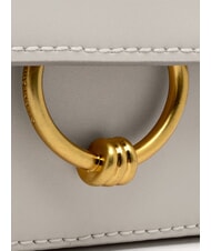 GIANNI CHIARINI MEG Sac bandouli&egrave;re en cuir silice - Sacs pour Femme - 4