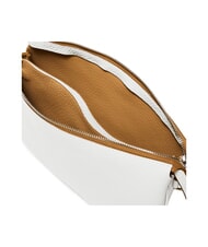 GIANNI CHIARINI MIA Sac en cuir martel&eacute; avec bandouli&egrave;re nature blanche - Sacs pour Femme - 5