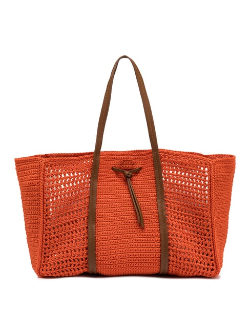 VICTORIA  Sac &agrave; bandouli&egrave;re corail - Sacs pour Femme