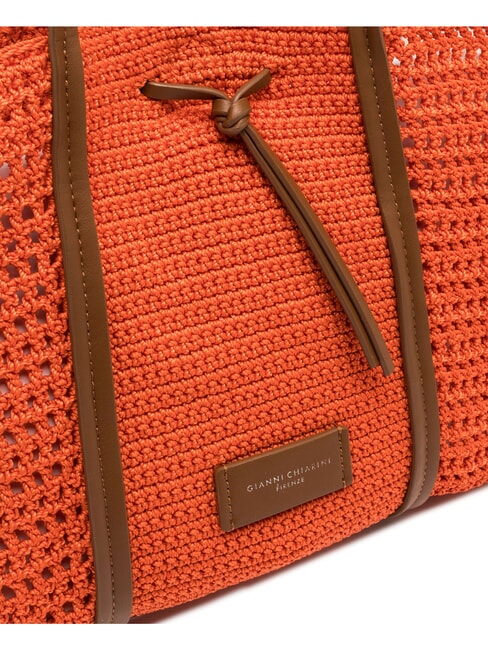 VICTORIA  Sac &agrave; bandouli&egrave;re corail - Sacs pour Femme