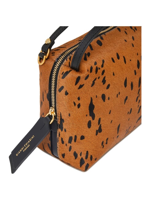 ALIFA Sac &agrave; main avec bandouli&egrave;re cognac noir - Sacs pour Femme