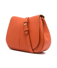 GIANNI CHIARINI HELENA ROUND Sac en cuir avec double bandouli&egrave;re corail - Sacs pour Femme - 3
