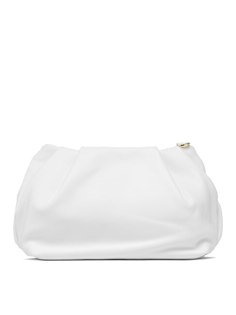 PERLA Pochette en cuir &agrave; cha&icirc;ne blanche - Sacs pour Femme