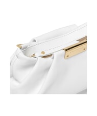 GIANNI CHIARINI PERLA Pochette en cuir &agrave; cha&icirc;ne blanche - Sacs pour Femme - 4