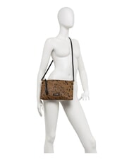 GIANNI CHIARINI HERMY sac bandouli&egrave;re cognac noir - Sacs pour Femme - 6