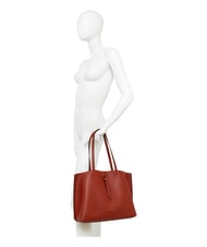 GIANNI CHIARINI EGLE sac &agrave; bandouli&egrave;re rouge brique - Sacs pour Femme - 6