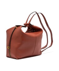GIANNI CHIARINI GUIA Sac &agrave; bandouli&egrave;re / Sac &agrave; dos en cuir rouge brique - Sacs pour Femme - 3