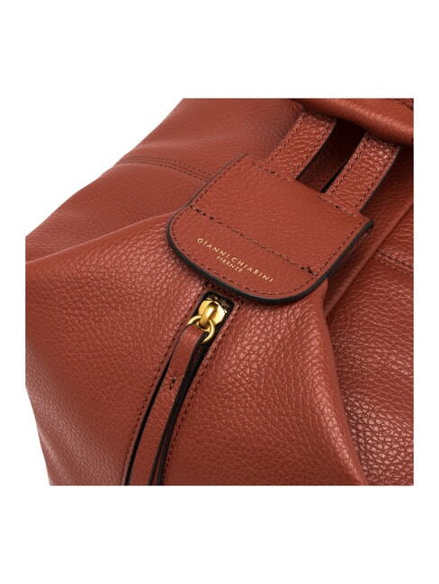 GUIA Sac &agrave; bandouli&egrave;re / Sac &agrave; dos en cuir rouge brique - Sacs pour Femme