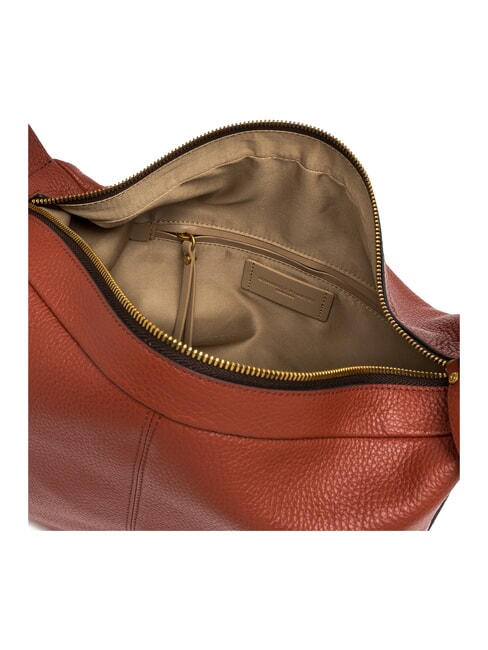 GUIA Sac &agrave; bandouli&egrave;re / Sac &agrave; dos en cuir rouge brique - Sacs pour Femme