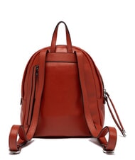 GIANNI CHIARINI EMANUELA Sac &agrave; dos en cuir rouge brique - Sacs pour Femme - 3