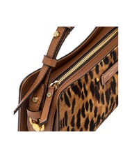 GIANNI CHIARINI KEIRA Sac &agrave; main avec bandouli&egrave;re cuir de lynx - Sacs pour Femme - 4