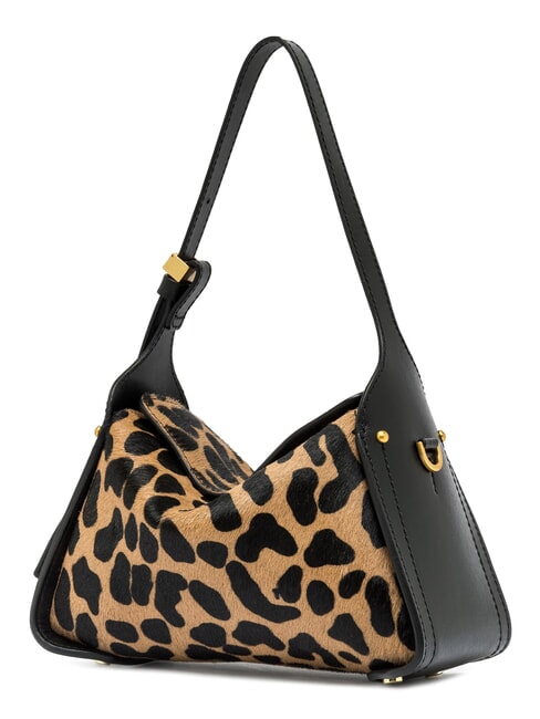 PENELOPE Mini sac bandouli&egrave;re, avec bandouli&egrave;re lion noir - Sacs pour Femme
