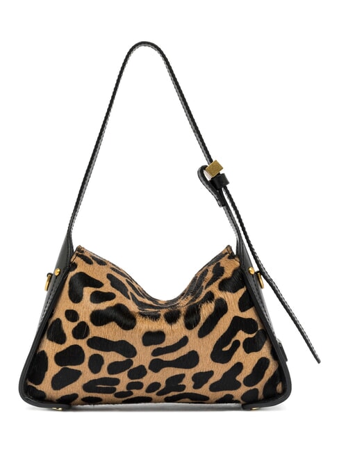 PENELOPE Mini sac bandouli&egrave;re, avec bandouli&egrave;re lion noir - Sacs pour Femme