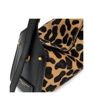 GIANNI CHIARINI PENELOPE Mini sac bandouli&egrave;re, avec bandouli&egrave;re lion noir - Sacs pour Femme - 4
