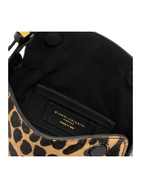 PENELOPE Mini sac bandouli&egrave;re, avec bandouli&egrave;re lion noir - Sacs pour Femme