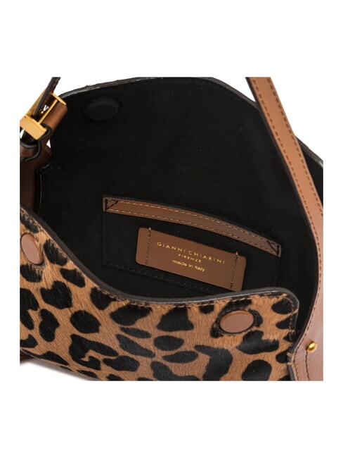 PENELOPE Mini sac bandouli&egrave;re, avec bandouli&egrave;re cuir de lynx - Sacs pour Femme