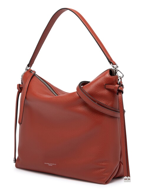 BRINA sac bandouli&egrave;re rouge brique - Sacs pour Femme