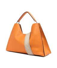 GIANNI CHIARINI AURORA Sac &agrave; main en cuir avec pochette sable orange flamme - Sacs pour Femme - 3