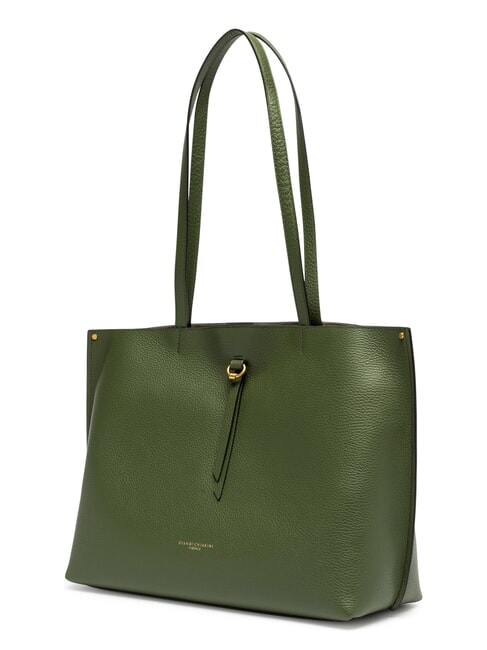 EGLE Sac de courses en cuir feu profond - Sacs pour Femme