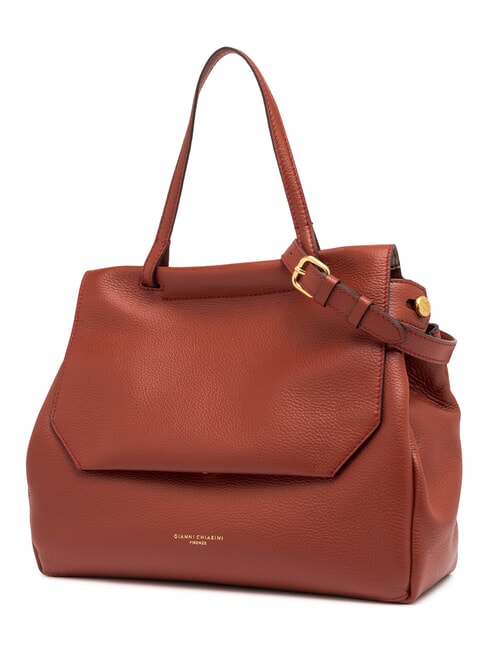 OTTAVIA sac en cuir rouge brique - Sacs pour Femme