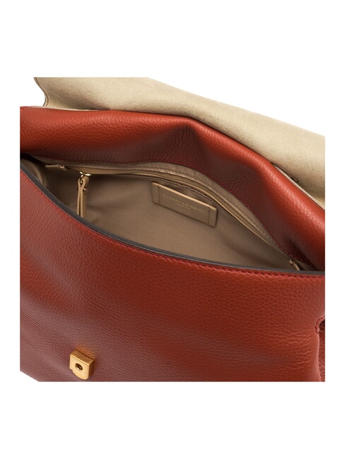 OTTAVIA sac en cuir rouge brique - Sacs pour Femme