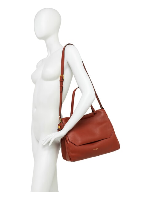 OTTAVIA sac en cuir rouge brique - Sacs pour Femme