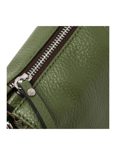 THREE  Mini sac bandouli&egrave;re, en cuir feu profond - Sacs pour Femme