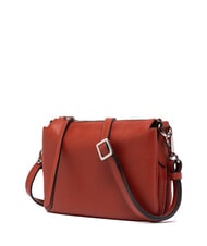 GIANNI CHIARINI THREE  Mini sac bandouli&egrave;re, en cuir rouge brique - Sacs pour Femme - 2