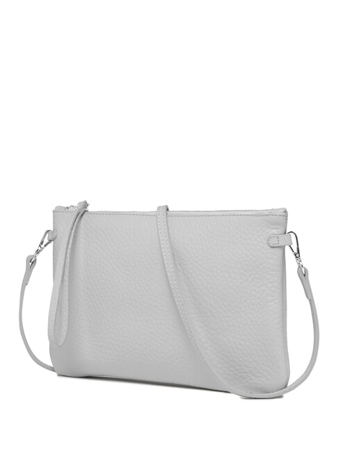 HERMY Pochette en cuir avec bandouli&egrave;re castor de craie sur glace - Sacs pour Femme