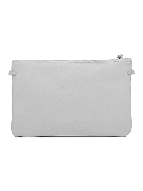 HERMY Pochette en cuir avec bandouli&egrave;re castor de craie sur glace - Sacs pour Femme
