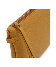 GIANNI CHIARINI HERMY Pochette en cuir avec bandouli&egrave;re castor d'ambre dor&eacute; - Sacs pour Femme - 4