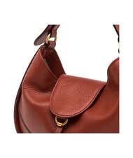 GIANNI CHIARINI EDITH Sac &agrave; main en cuir avec bandouli&egrave;re rouge brique - Sacs pour Femme - 4