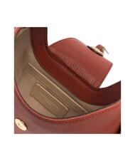 GIANNI CHIARINI EDITH Sac &agrave; main en cuir avec bandouli&egrave;re rouge brique - Sacs pour Femme - 5