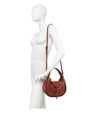GIANNI CHIARINI EDITH Sac &agrave; main en cuir avec bandouli&egrave;re rouge brique - Sacs pour Femme - 6