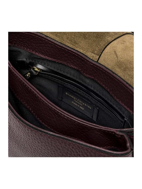 HELENA ROUND Sac bandouli&egrave;re, avec bandouli&egrave;re prune - Sacs pour Femme