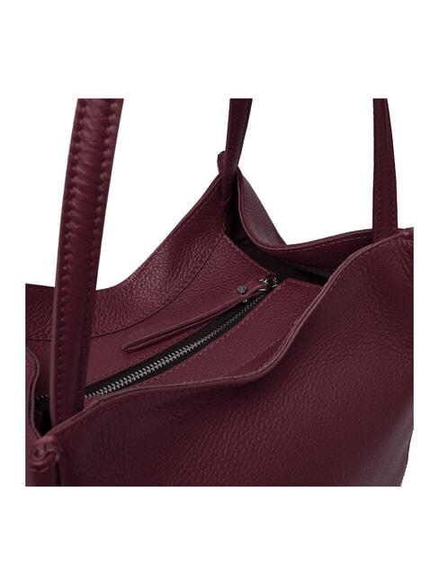 LUDOVICA sac bandouli&egrave;re betterave rouge - Sacs pour Femme